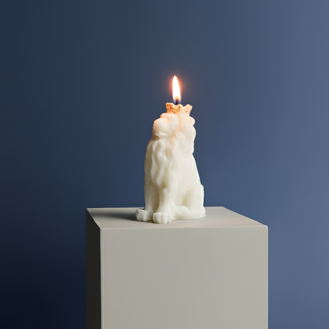 Lion Candle
