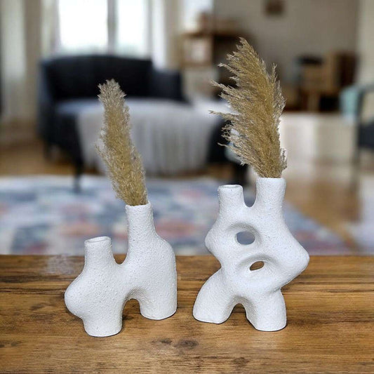 Handcrafted pottery vase – unique ceramic home decor by Kvell Masterpiece, available in Egypt.