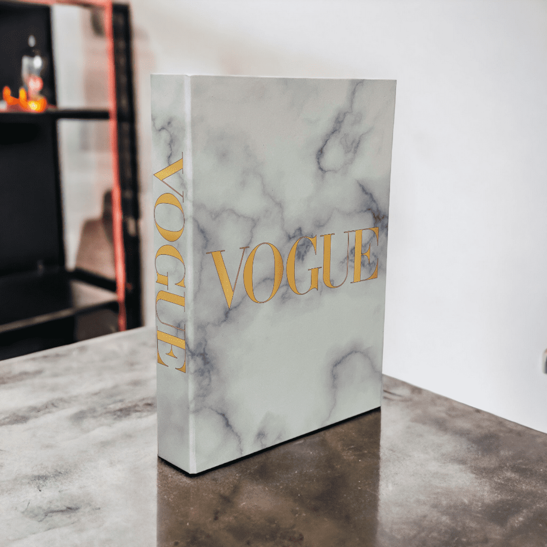 Stylish decor book – coffee table accessory by Kvell Masterpiece, enhancing home aesthetics in Egypt.